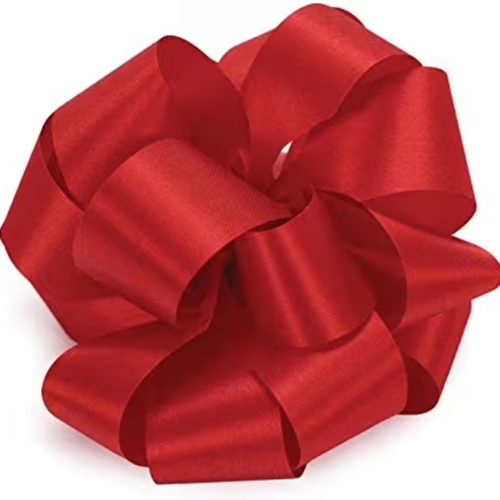 *(5 Yards of Red Acetate Ribbon 2.5 Inches Wide)*